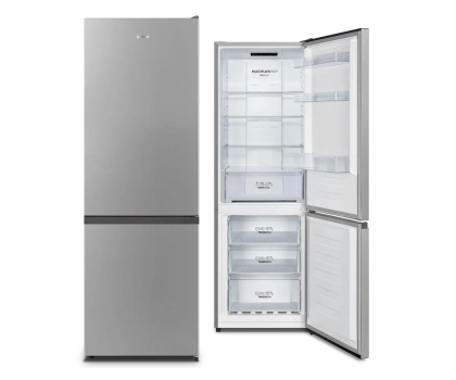 Lodówka Lodówka Gorenje NRK6182PS4 No Frost 178,5cm Srebrna 292L